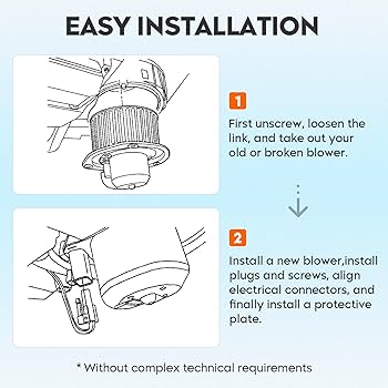 Amazon.com: Heater Blower Motor Fan Fit for 2003-2006